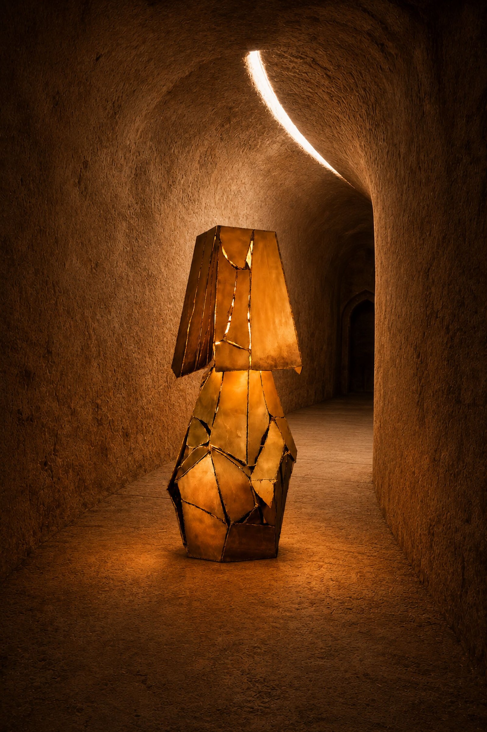 Fragments floor lamp, full view